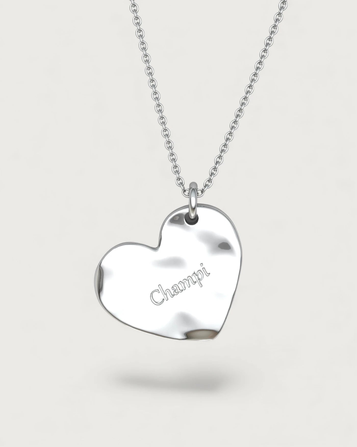 Colgante Huella Nariz Perro o Gato en Plata de Ley