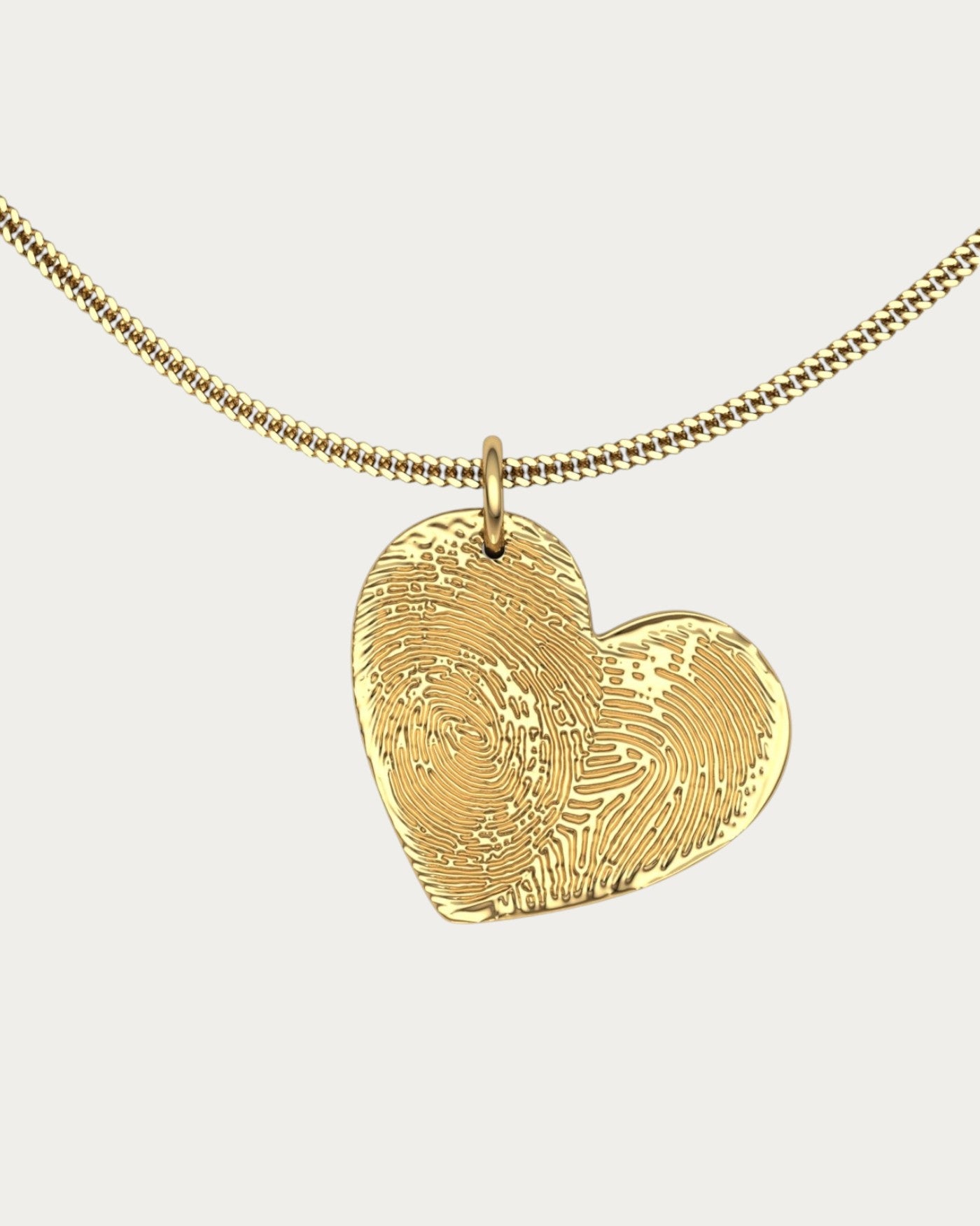 Colgante Corazón con Huellas Personalizadas