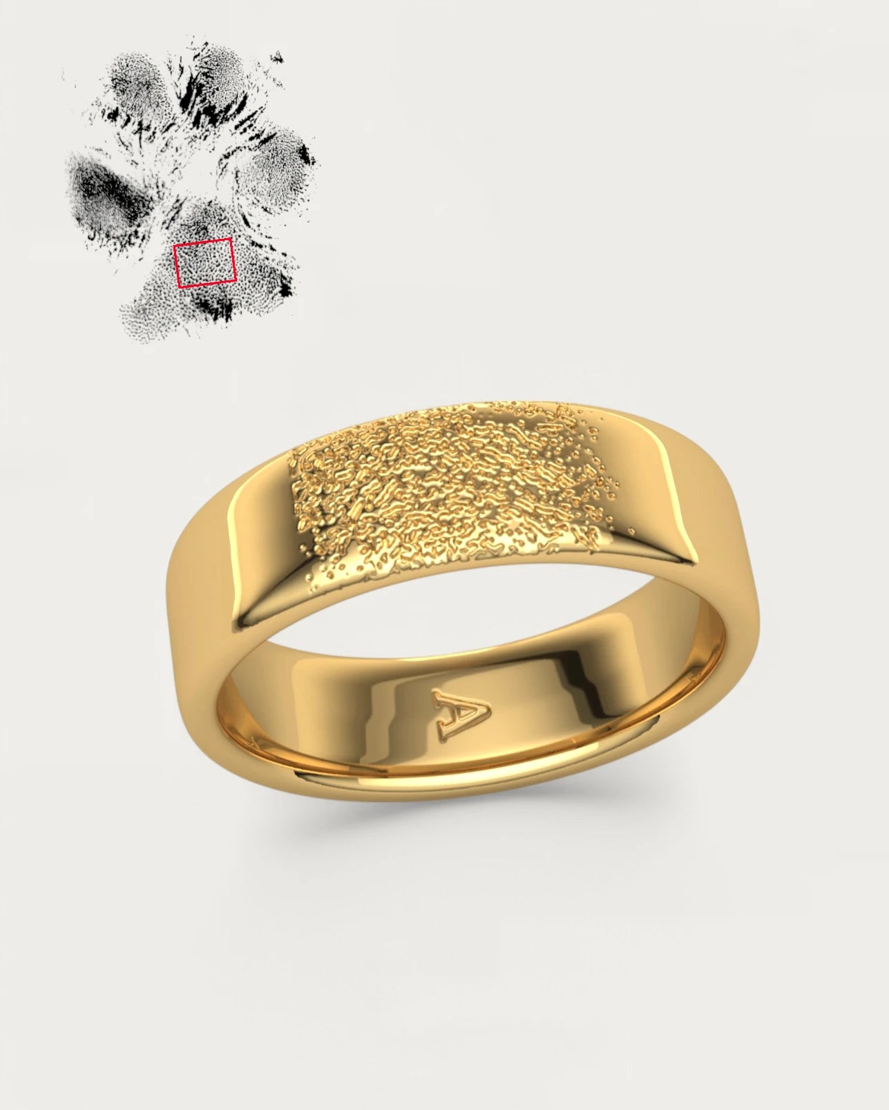 Alianza Huella Mascota Oro