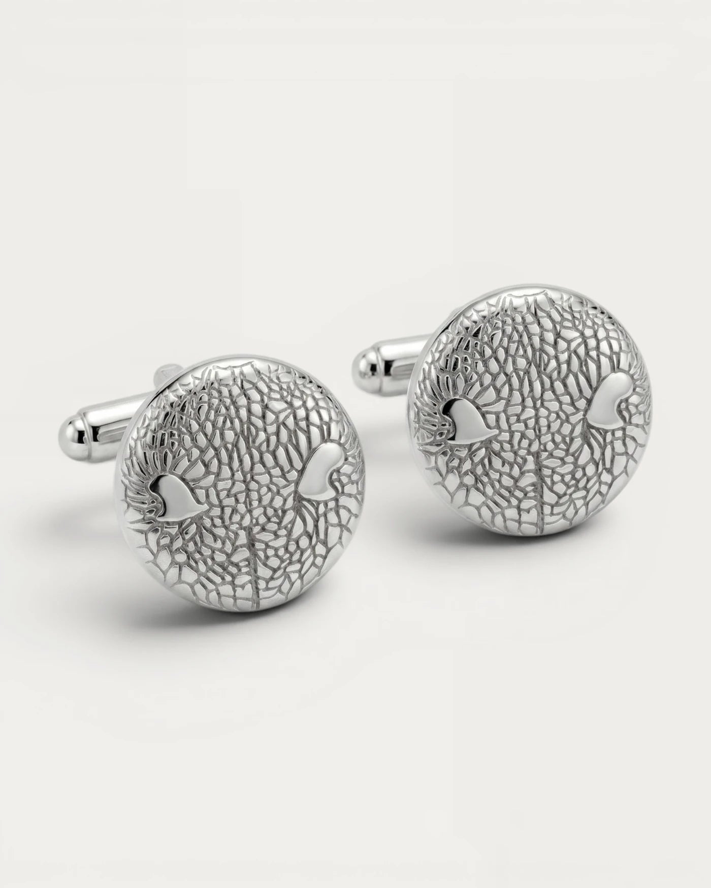 Gemelos de Plata de ley Personalizados huella u Hocico