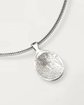 Collar Gota Personalizado con Huella  Plata