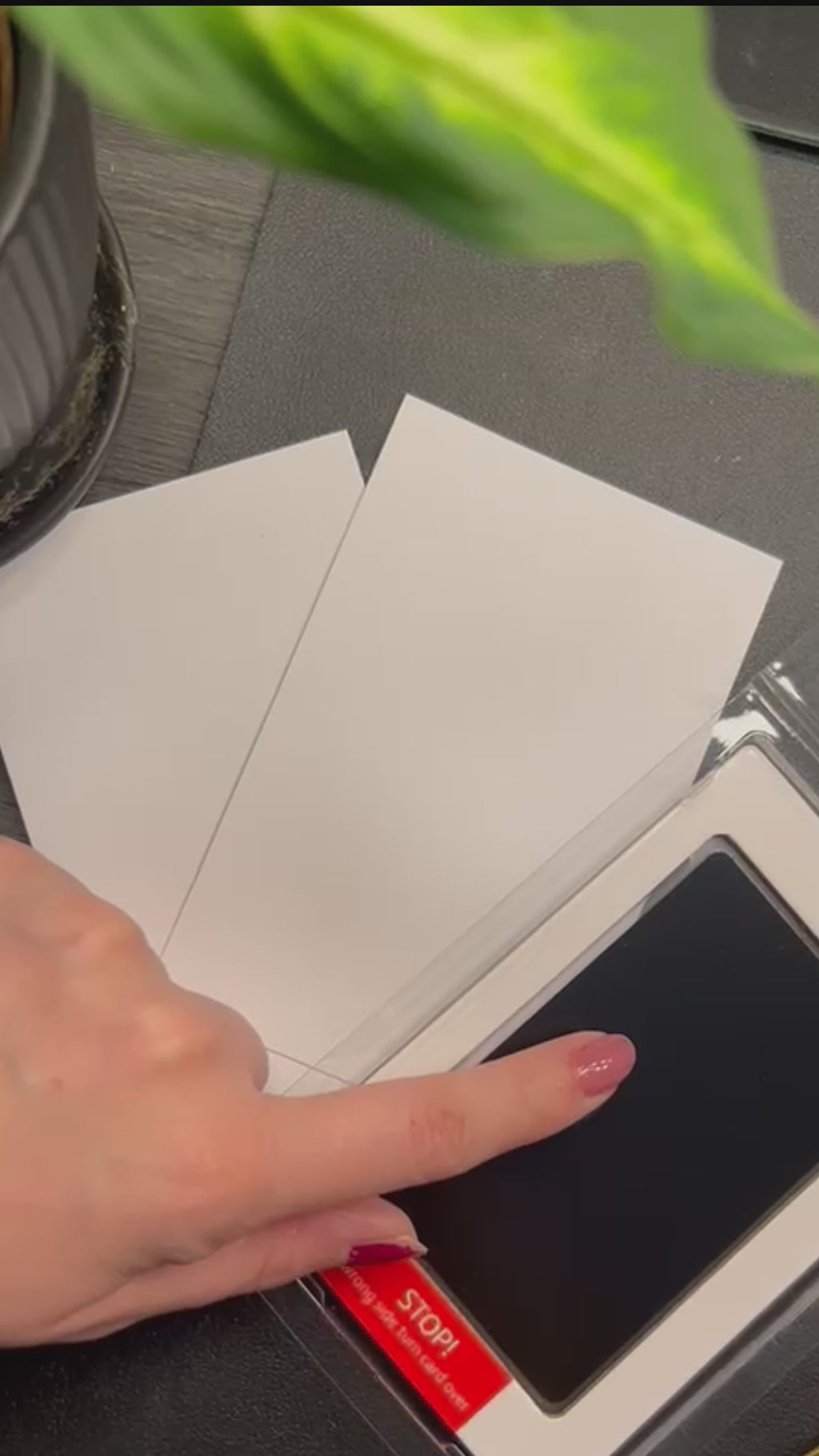 Kit de Tinta para Huella