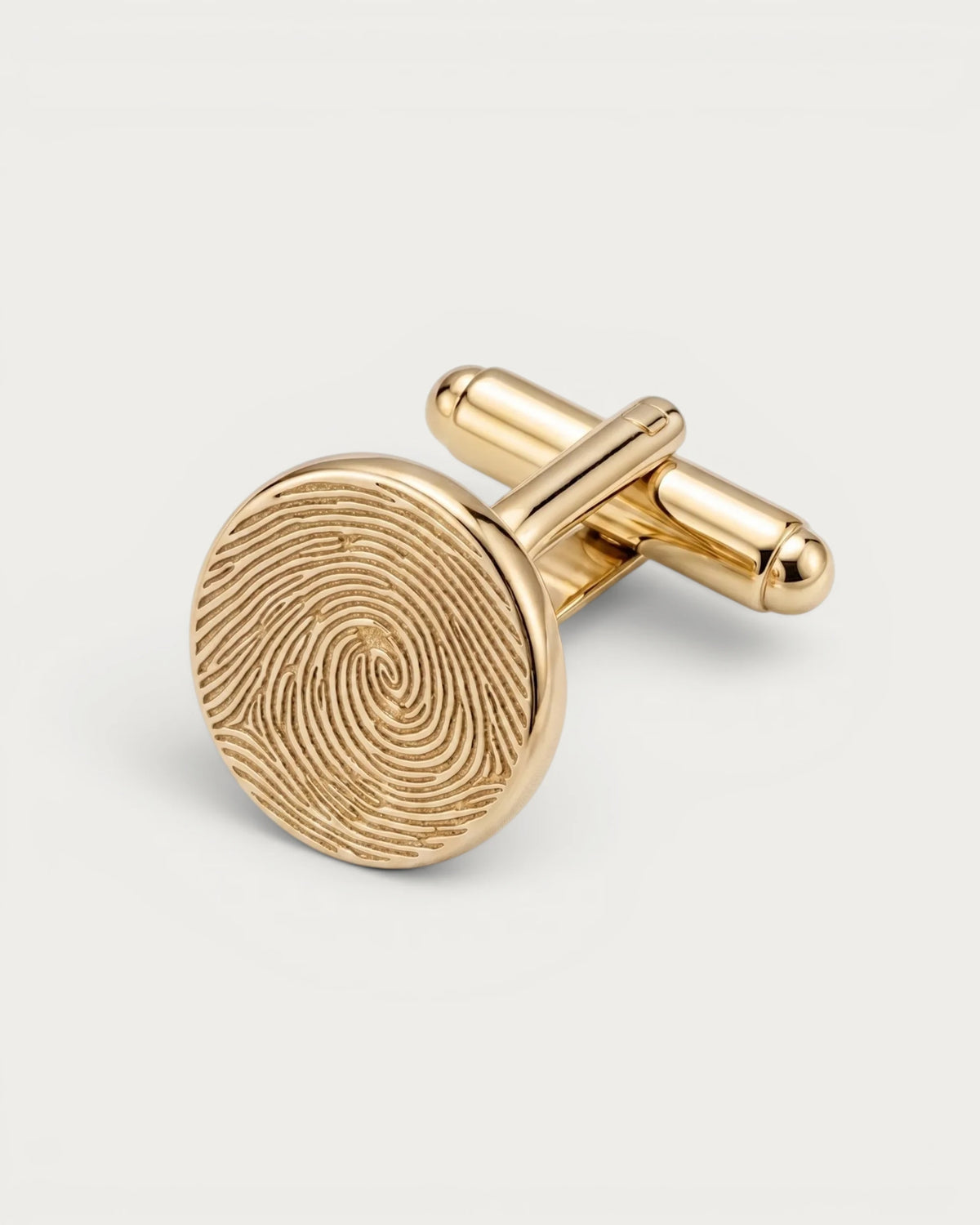 Gemelos de Plata en Baño de Oro Personalizados huella u Hocico